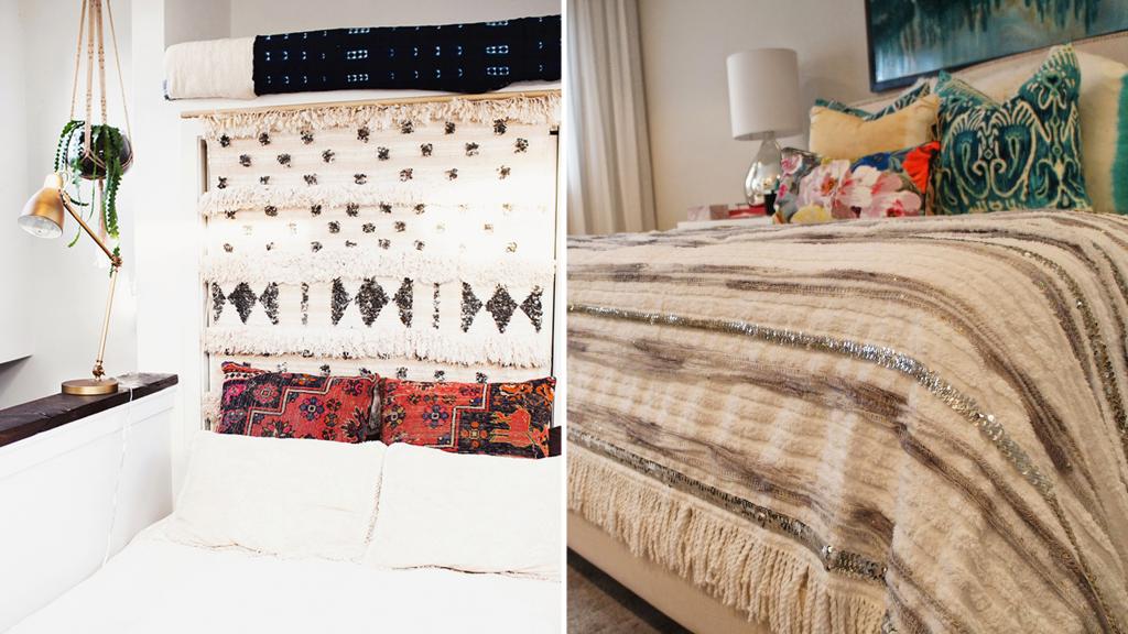 What's a Moroccan wedding blanket — and why is everyone decorating with it
