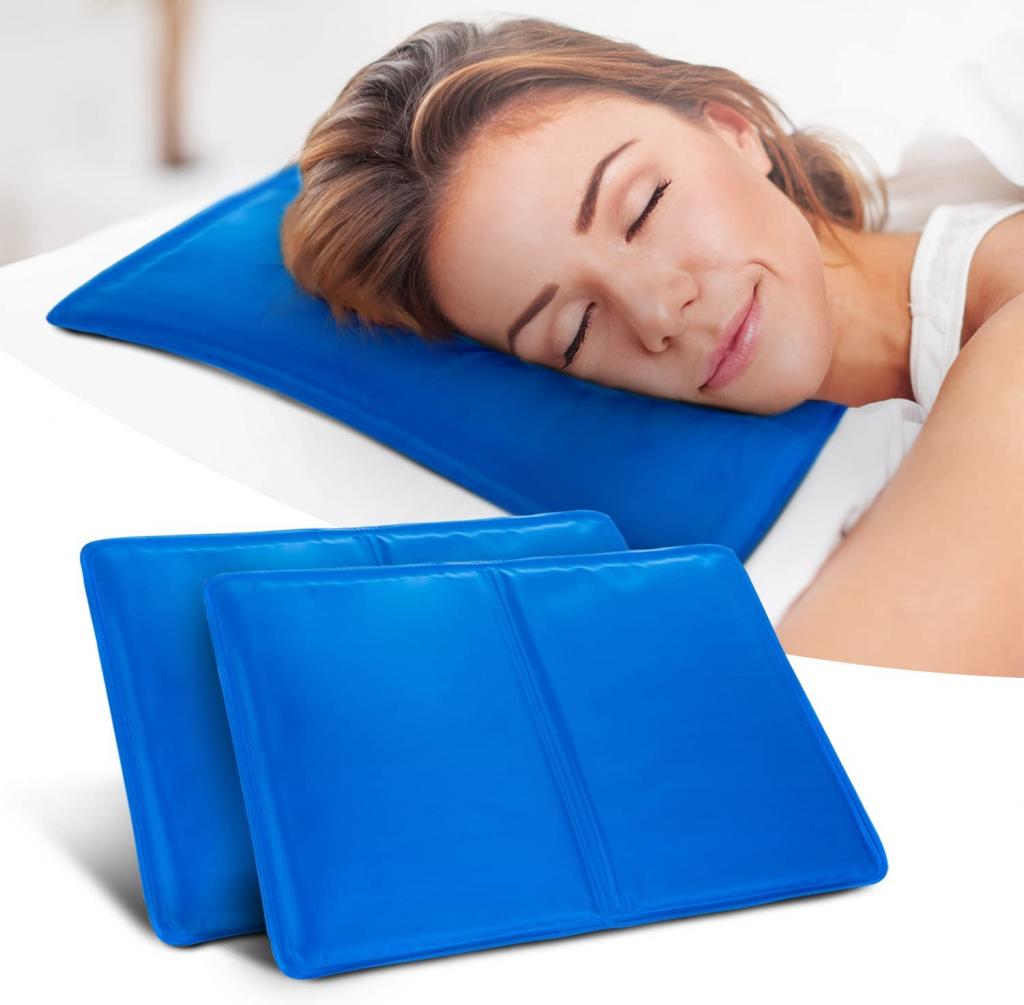 KEPLIN 2X Cooling Gel Pillows Large (30x40cm) - Improving Sleep, Flu & Fevers, Migraine Headaches : Amazon.co.uk: Health & Personal Care