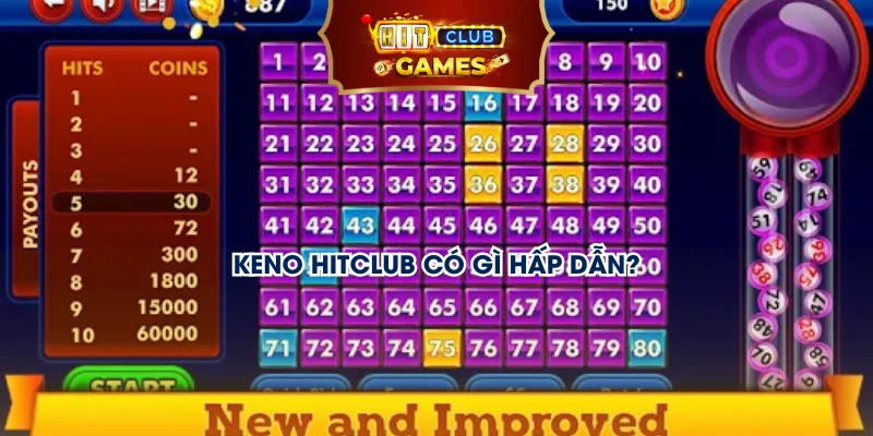 Keno HitClub có gì hấp dẫn?