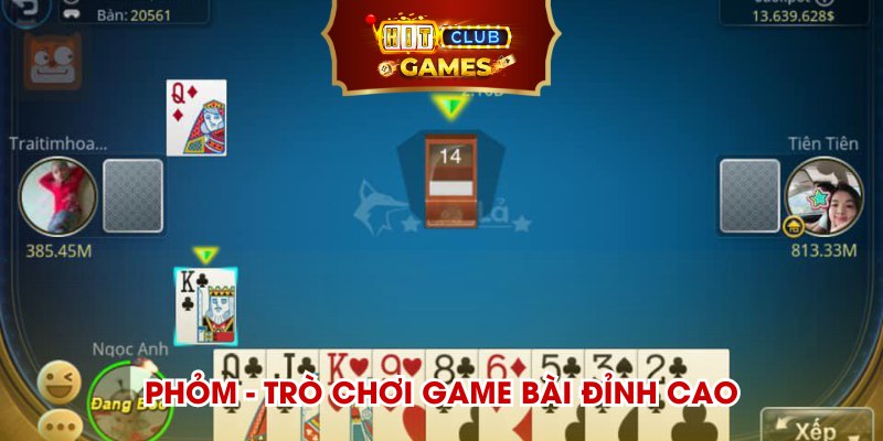 Phỏm - trò chơi game bài đỉnh cao